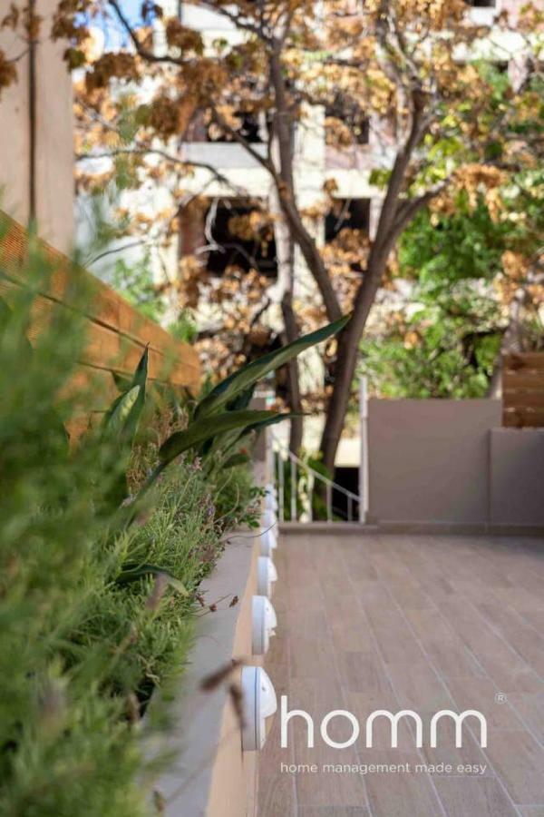 Nemeseos 1St Floor Homm Apartment With Roof Garden And Wading Pool Atene Esterno foto