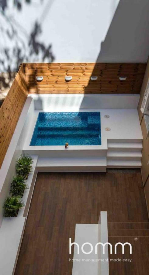 Nemeseos 1St Floor Homm Apartment With Roof Garden And Wading Pool Atene Esterno foto